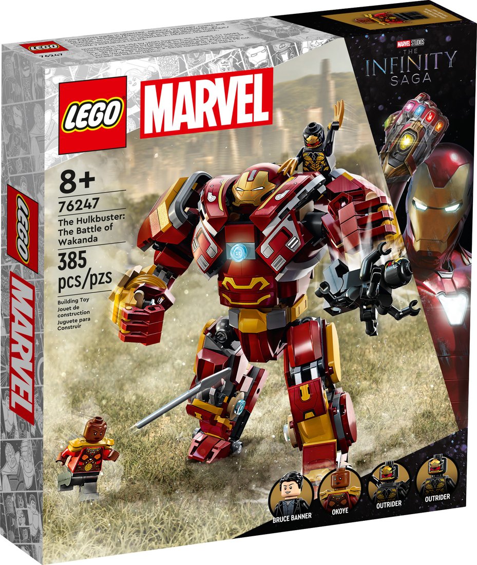 

Конструктор LEGO Marvel Super Heroes 76247 Халкбастер: битва за Ваканду