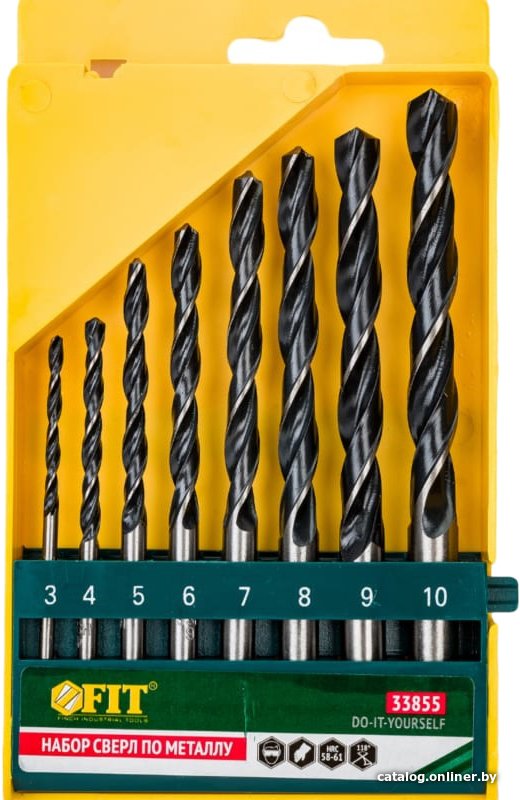 Набор сверл FIT 33855