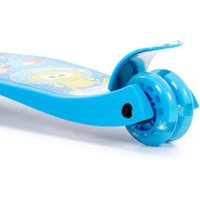 Двухколесный детский самокат Полесье Со складной ручкой 0072C-V1(Г) (голубой)