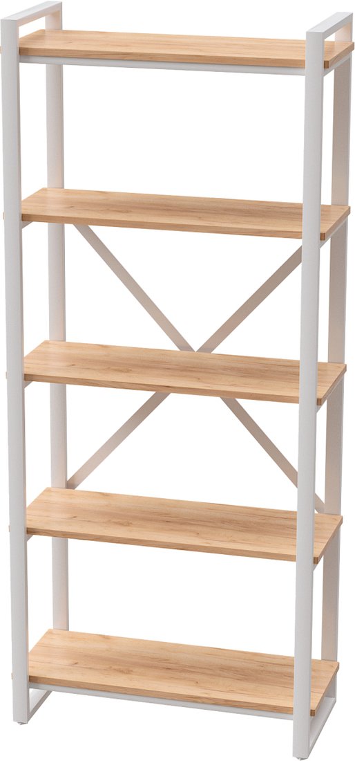 

Стеллаж Millwood Neo Loft CH-3 (дуб золотой craft/белый)