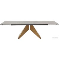 Кухонный стол M-City Ales 180 614M05288 (керамика/бронзовый)