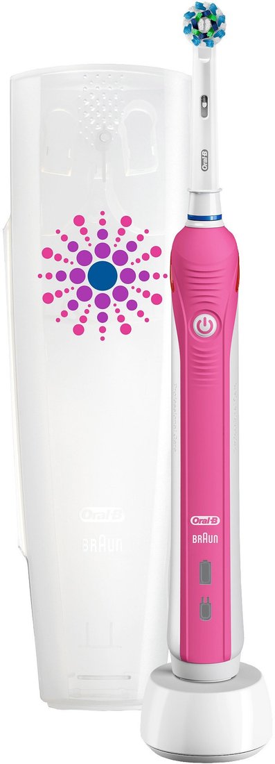 

Электрическая зубная щетка Oral-B Pro 750 Cross Action D16.513.UX (розовый)