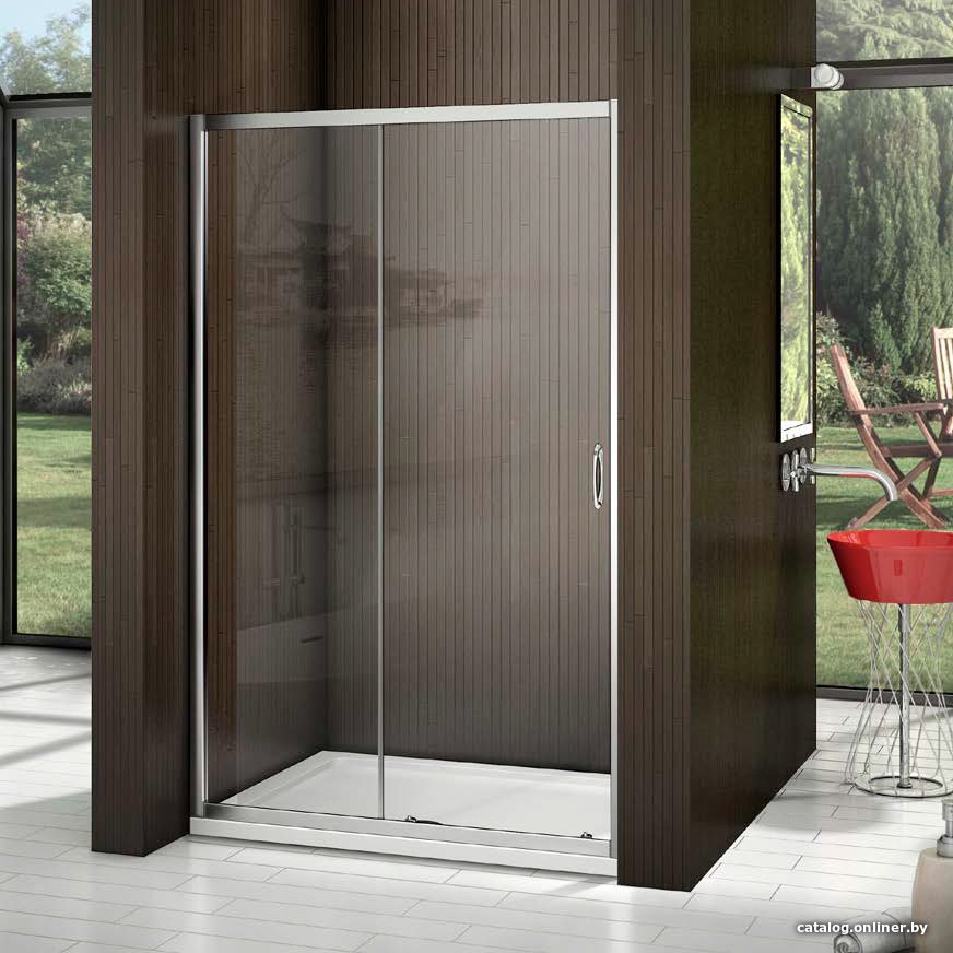 Душевая дверь Good Door Latte WTW 120 (прозрачное стекло) [Latte WTW-120-C-WE]