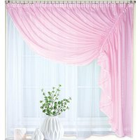 Тюль Nivasan Ромео 280x170 правая RM (розовый)
