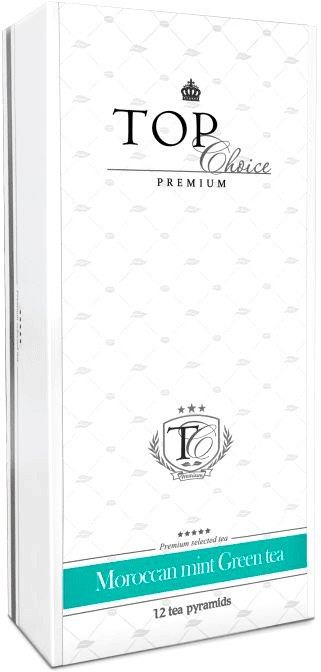 

Зеленый чай Top Choice Premium Moroccan mint - Марокканская мята 12 шт