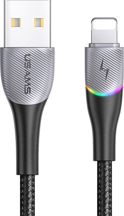 

Кабель Usams U77 USB Type-A - Lightning SJ541USB01 (1.2, черный)