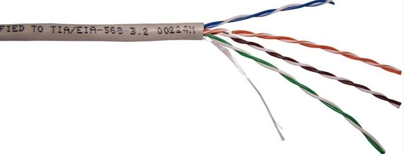 

Кабель Lanmaster NM-UTP5E2PR-CU