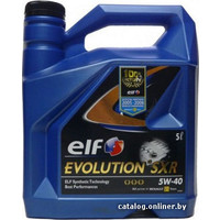 Моторное масло Elf EVOLUTION SXR 5W-40 5л
