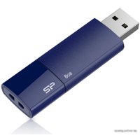 USB Flash Silicon-Power Ultima U05 8GB Blue (SP008GBUF2U05V1D)