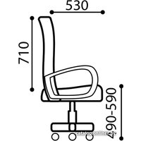 Офисное кресло Brabix Formula EX-537 (черный)