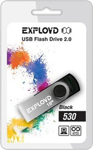

USB Flash Exployd 530 8GB (черный)