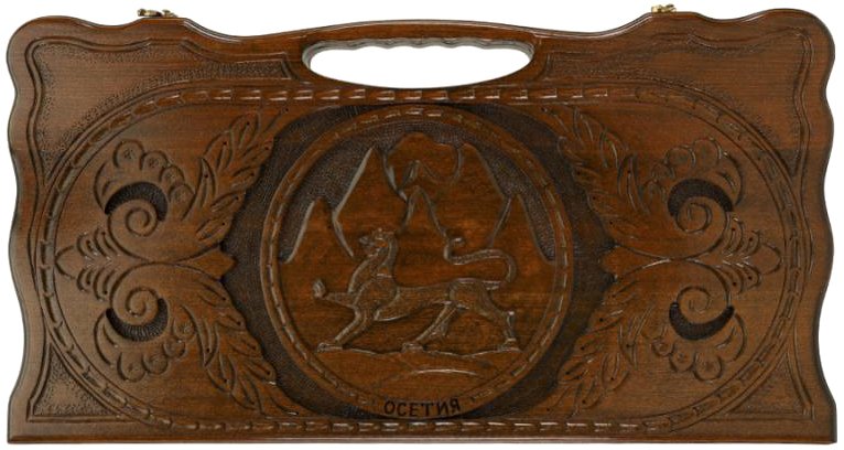 

Шашки/нарды Rasulov Герб Осетии MR015