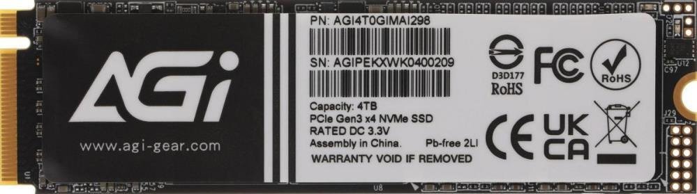 

SSD AGI AI298 2TB AGI4T0GIMAI298