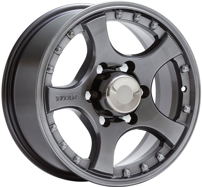 

Литые диски SKAD Титан 16x7" 5x139.7мм DIA 109.7мм ET 35мм Графит