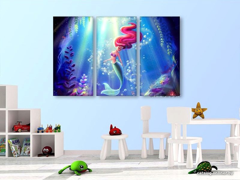 Модульная картина Citydecor Детская 7.53 75x117 см