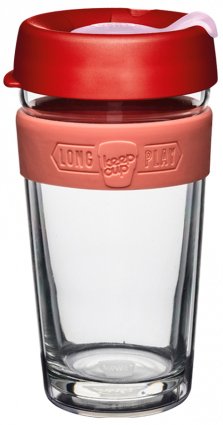 

Многоразовый стакан KeepCup Longplay Brew L Azalea 454мл (красный)