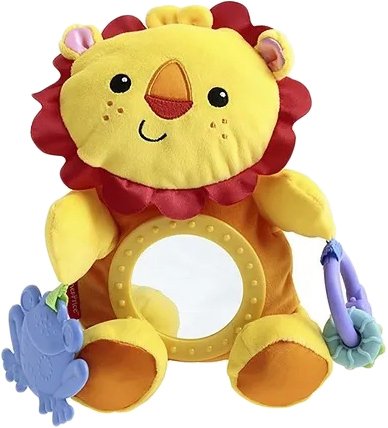 

Погремушка с прорезывателем Fisher-Price Лев BBT68