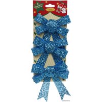 Елочная игрушка Серпантин Голубая лагуна 3 шт (голубой) 185-0455