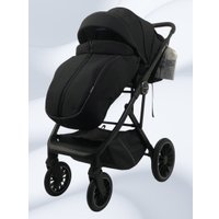 Универсальная коляска Chiccolino Platinum (3 в 1, черный)