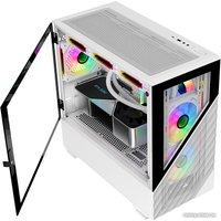 Корпус 1stPlayer DK D7 D7-WH-3F1-W