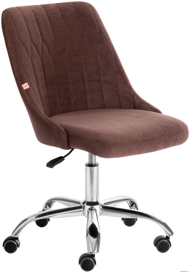 Офисное кресло TetChair Swan (флок, коричневый)