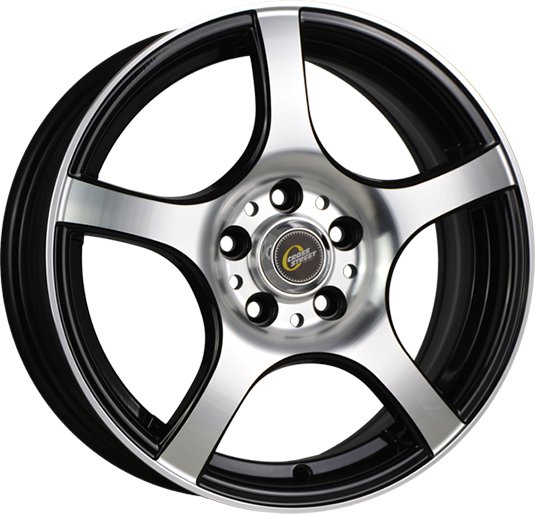 

Литые диски Cross Street Y279 16x6.5" 5x114.3мм DIA 66.1мм ET 50мм BKF