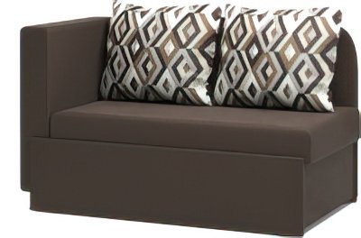 

Тахта Stolline Кларис 18 (коричневый/подушки ромб коричневый)