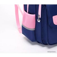 Школьный рюкзак Sun Eight SE-90058 (темно-синий/розовый)