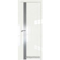 Межкомнатная дверь ProfilDoors 62L L 40x200 (дарквайт люкс, стекло lacobel серебряный лак)