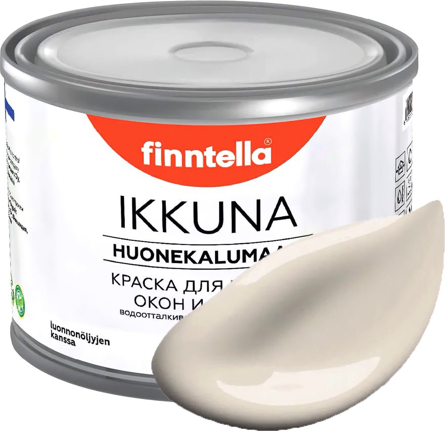 

Краска Finntella Ikkuna Ranta F-34-1-1-FL091 0.9 л (теплый бежевый)