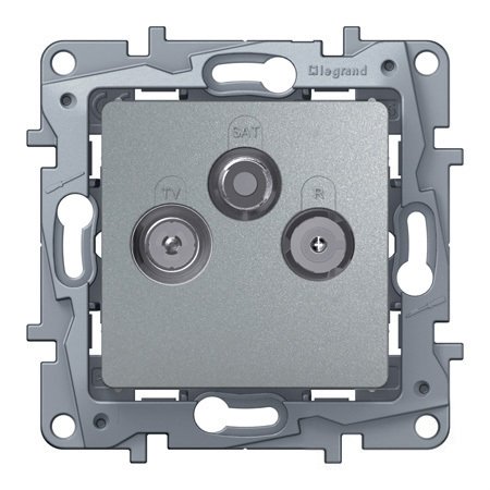 

Розетка Legrand Etika 672456 (алюминий)