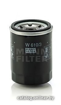 Масляный фильтр MANN-filter W6103