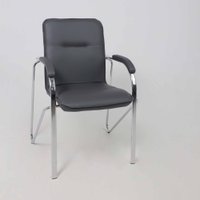 Офисный стул AksHome Samba Aks-1 (Pegasso темно-серый/подлокотники мягкие)