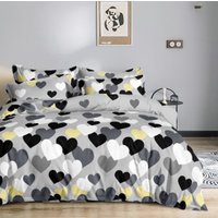 2-спальный комплект постельного белья Alleri Эко Сатин 2сп СС-570