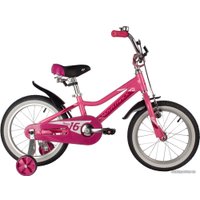 Детский велосипед Novatrack Novara 16 2022 165ANOVARA.PN22 (розовый)