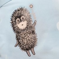 Дождевик для животных Triol Союзмультфильм Ежик-мечтатель 12261424 (S, пепельно-голубой)