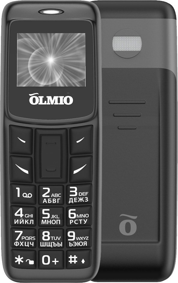 

Телефон Olmio A02 (черный)