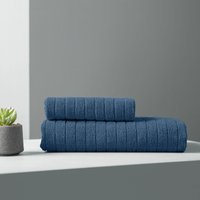 Полотенце Нордтекс М-70 Wave 70x140 (темно-лазурный)