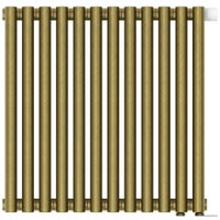 Стальной трубчатый радиатор Сунержа Эстет-00 EU50 500х540 12 секций (состаренная бронза)