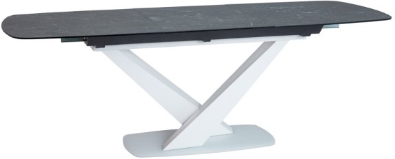 

Кухонный стол Signal Cassino II Ceramic 160 (графит/мрамор белый)