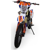 Мотоцикл Motax MX 125 17/14 (черный/белый/оранжевый)