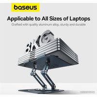 Подставка Baseus UltraStable Pro Series Rotatable and Foldable Laptop Stand (3-Hinge Version)
