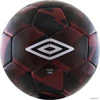 Футзальный мяч Umbro Futsal Copa 20993U-GZ6 (4 размер, бордовый/черный)