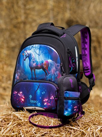 Школьный рюкзак Grooc 9-146 + пенал + мешок + сумка-пенал