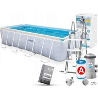 Каркасный бассейн Intex Chevron Prism Frame 26780 (400х200 см)