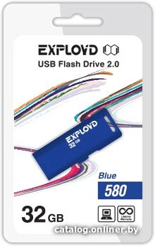 Exployd 580 32GB (niebieski) [EX-32GB-580-Blue]