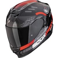 Мотошлем Scorpion Exo Exo-520 Evo Air Titan (р. S, черный/красный)