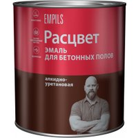 Эмаль Расцвет для бетонных полов (серый, 2.7 кг)