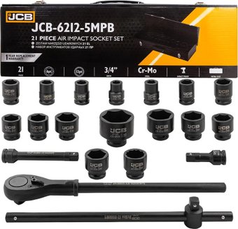 Универсальный набор инструментов JCB 6212-5MPB (61736)