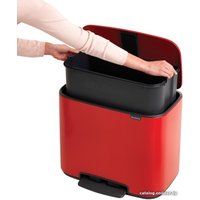 Мусорное ведро Brabantia Bo Pedal Bin 36 л (красный)